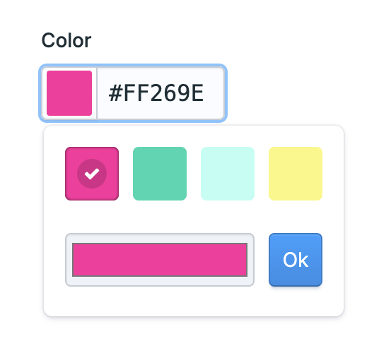 Color Fieldtype UI